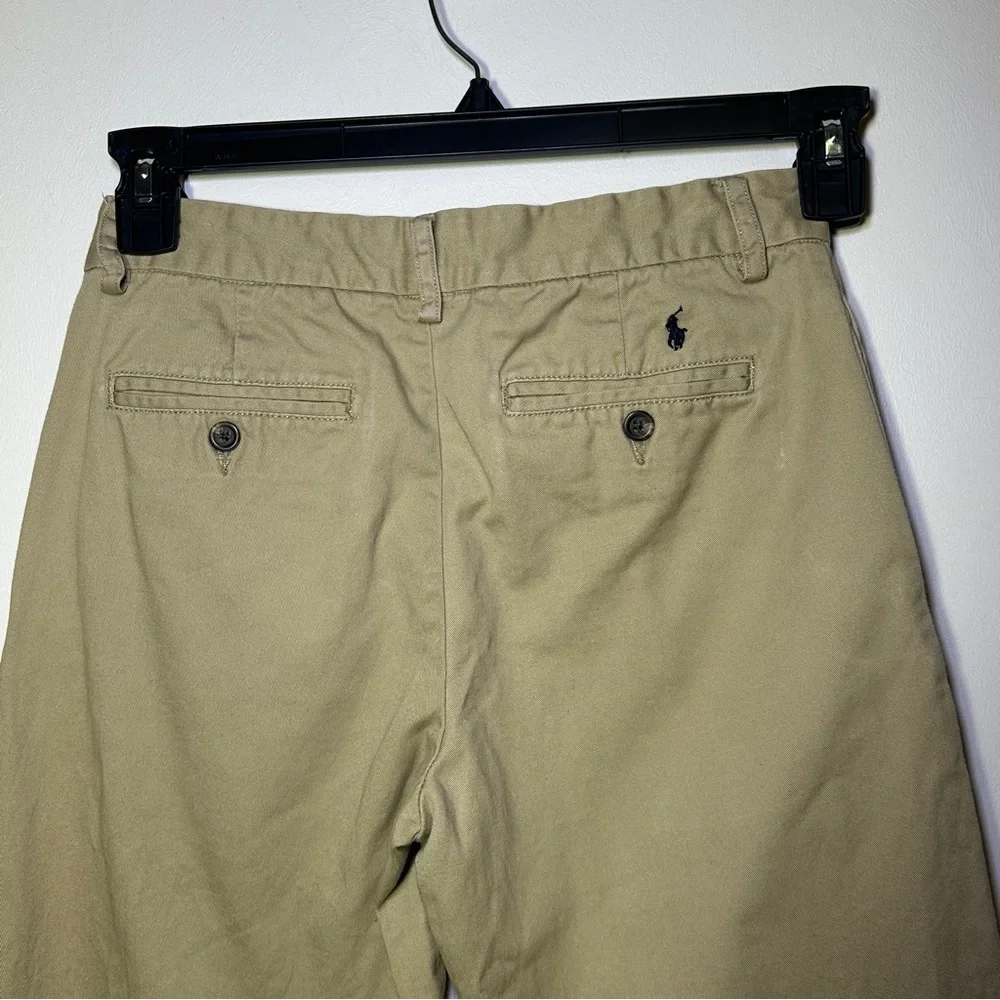 Boys Classic Polo by Ralph Lauren Khaki Chinos Pants Size 14 Holidays Easter